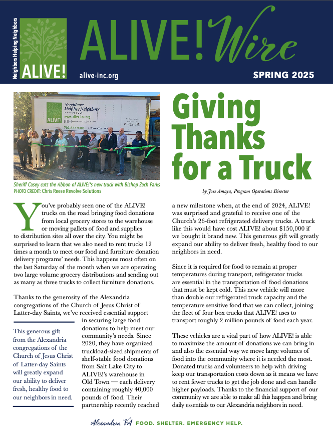 ALIVE!wire Spring 2025
